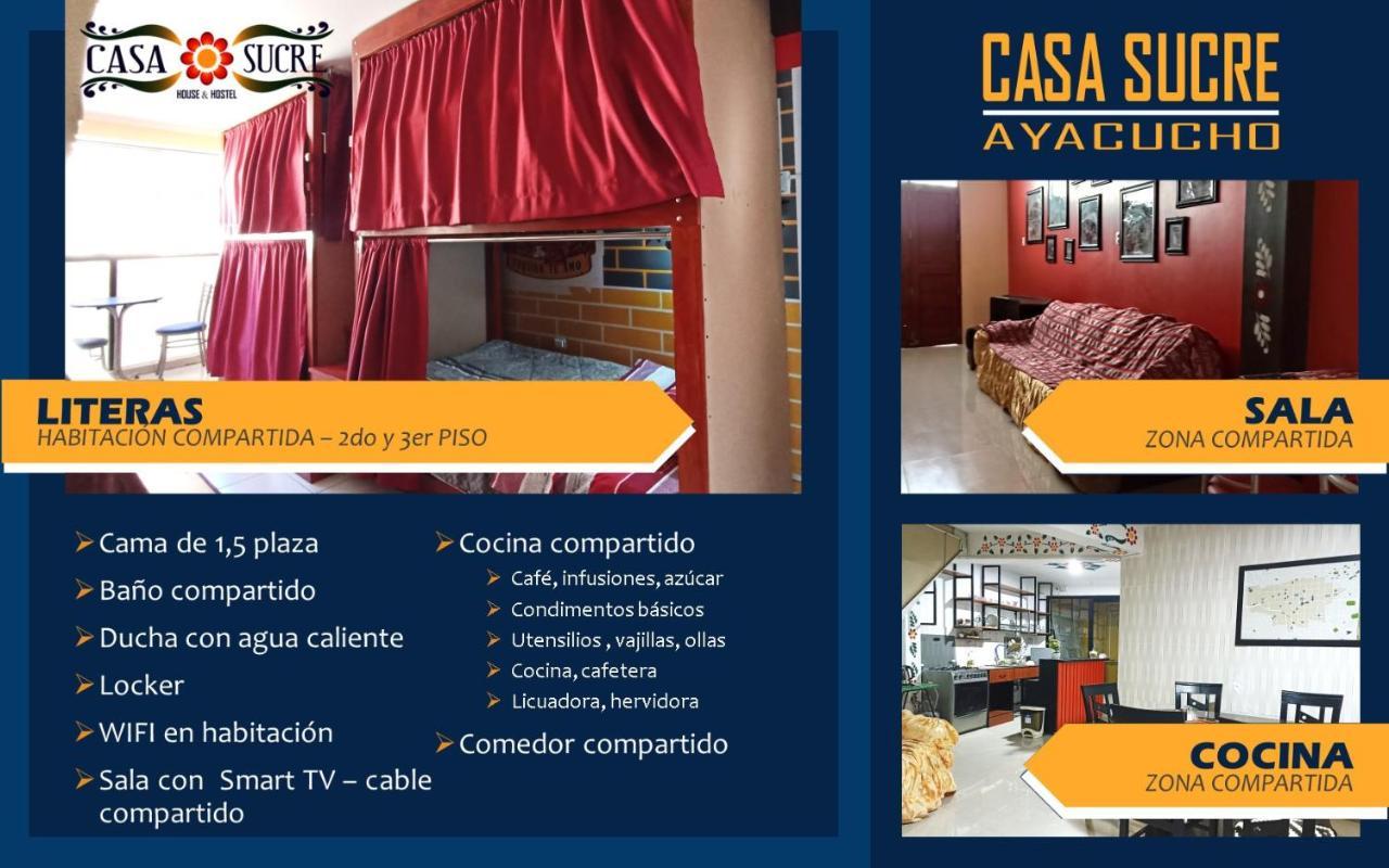 Casa Sucre Hostel Ayacucho Exterior foto